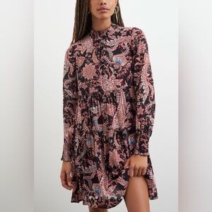 By Anthropologie Cady Tiered Tunic Dress